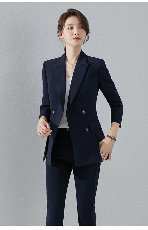 职业装套装女秋冬时尚气质高端职场经理公务员面试西服正装工作服